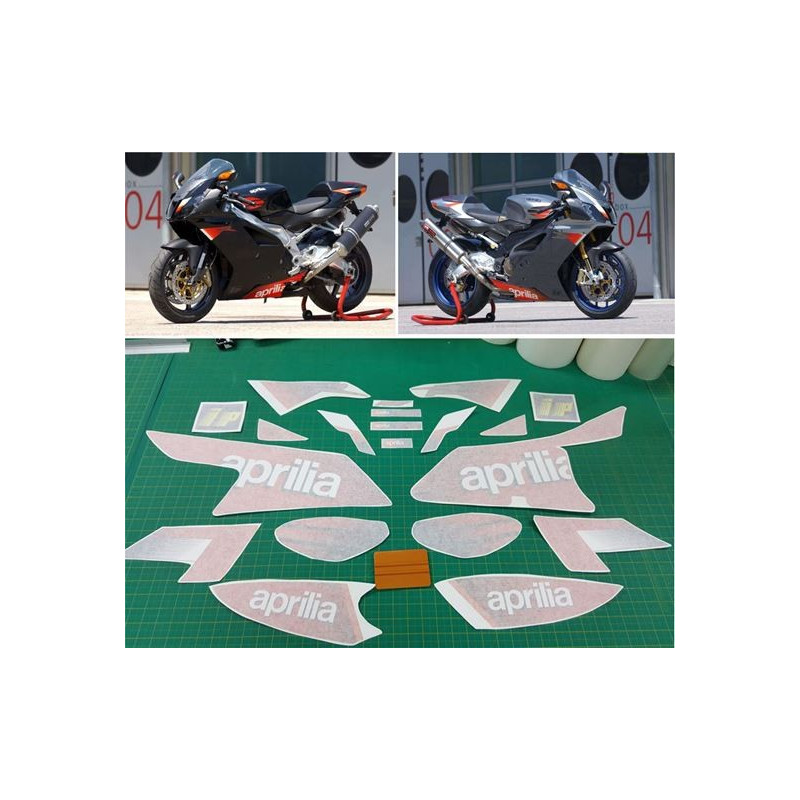 Stickers APRILIA RSV MILLE 1000R YEAR 2004