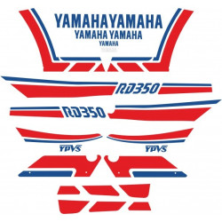AUFKLEBER YAMAHA RD-350 LC YEAR 1989