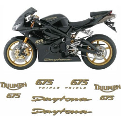 ADHESIVOS TRIUMPH DAYTONA 675 TRIPLE YEAR 2008