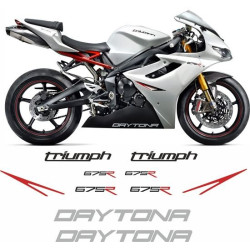 ADESIVI TRIUMPH DAYTONA 675-R YEAR 2011