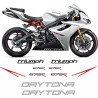 Stickers TRIUMPH DAYTONA 675-R YEAR 2011