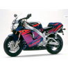 Stickers YAMAHA YZF-750R YEAR 1993 GREEN PURPLE ORANGE