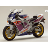 AUFKLEBER YAMAHA YZF-750R YEAR 1994 WHITE PURPLE
