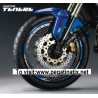 WHEEL RIMS STICKER DECAL AUFKLEBER AUTOCOLLANT VINYL ADESIVI YAMAHA TENERE