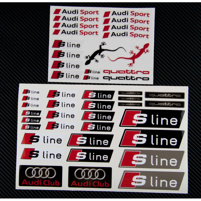 ADESIVI AUDI S-LINE