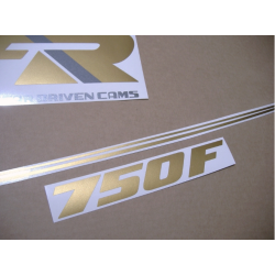 AUFKLEBER HONDA VFR 750 YEAR 1989
