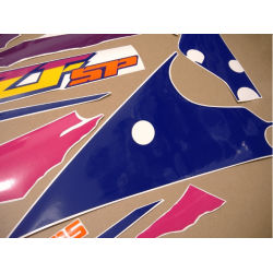 AUFKLEBER YAMAHA YZF-750SP YEAR 1994 WHITE PURPLE