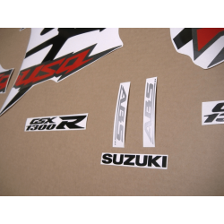 Autocollant SUZUKI HAYABUSA CUSTOM RED YEAR 2020
