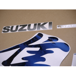 Autocollant SUZUKI HAYABUSA BLUE SILVER YEAR 2020