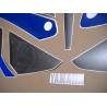 Stickers decals Yamaha FZR 1000 Year 1990 black/grey
