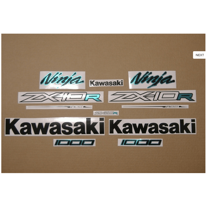 ADHESIVOS KAWASAKI ZX10R 2011-2016 Black Chameleon