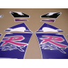 SUZUKI GSX-R 750 1993 - BLACK/GREY VERSION DECALS SET