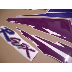 SUZUKI GSX-R 750 1993 - BLACK/GREY VERSION DECALS SET