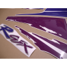 SUZUKI GSX-R 750 1993 - BLACK/GREY VERSION DECALS SET