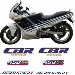 STICKER HONDA CBR450 SR YEAR 1990