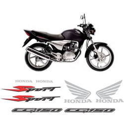 ADHESIVOS HONDA CG150 SPORT YEAR 2005-2008