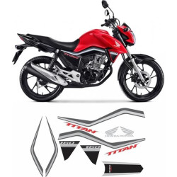 AUTOCOLLANT Honda CG160 TITAN