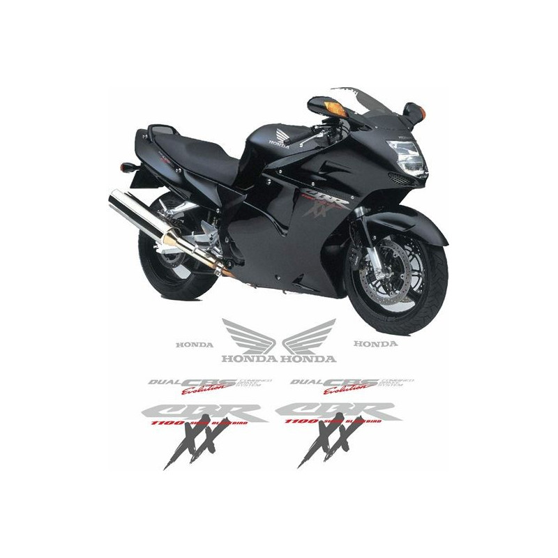 ADESIVI HONDA BLACKBIRD CBR-1100XX YEAR 1997-1999