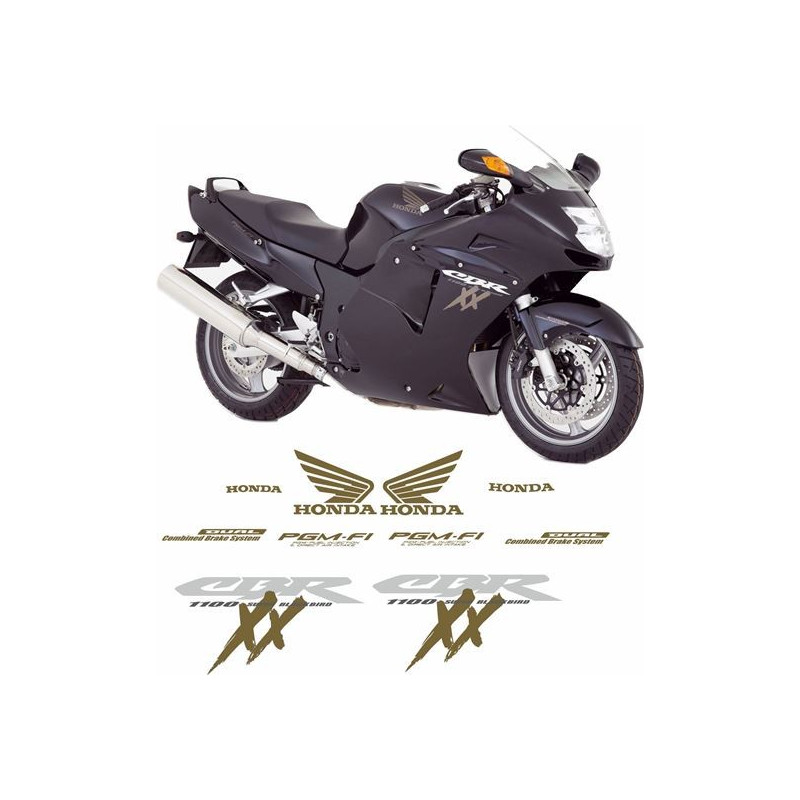 AUFKLEBER HONDA BLACKBIRD CBR-1100XX YEAR 2005-2007