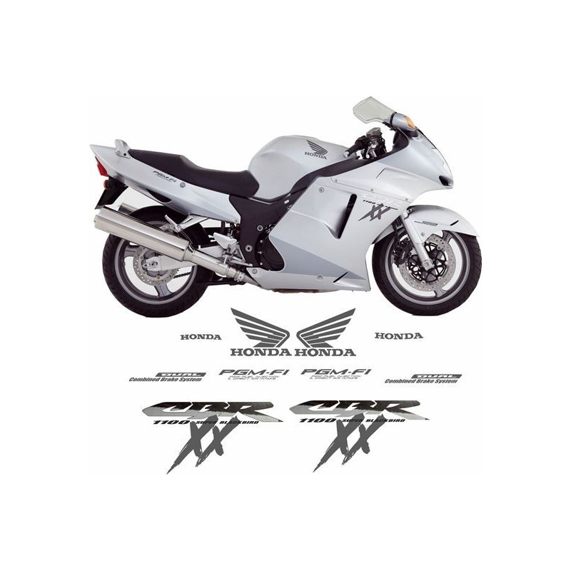 ADESIVI HONDA BLACKBIRD CBR-1100XX YEAR 2005-2007