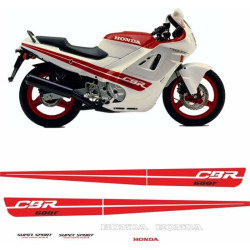 AUFKLEBER HONDA CBR 600F YEAR 1988