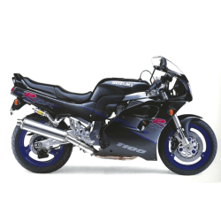 AUTOCOLLANT Suzuki GSX-R 1100 YEAR 1994 BLACK/GREY/BLUE