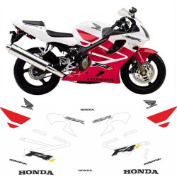AUFKLEBER HONDA CBR 600F4i YEAR 2001-2003