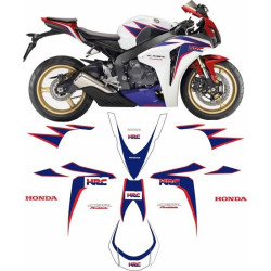DECALS HONDA CBR 1000RR YEAR 2010 HRC