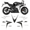 AUTOCOLLANT HONDA CBR 1000RR YEAR 2010 FIREBLADE