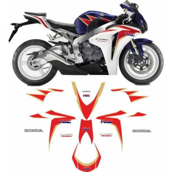 DECALS HONDA CBR 1000RR YEAR 2011 HRC