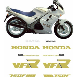 HONDA VFR 750 YEAR 1986-1987 AUTOCOLLANT