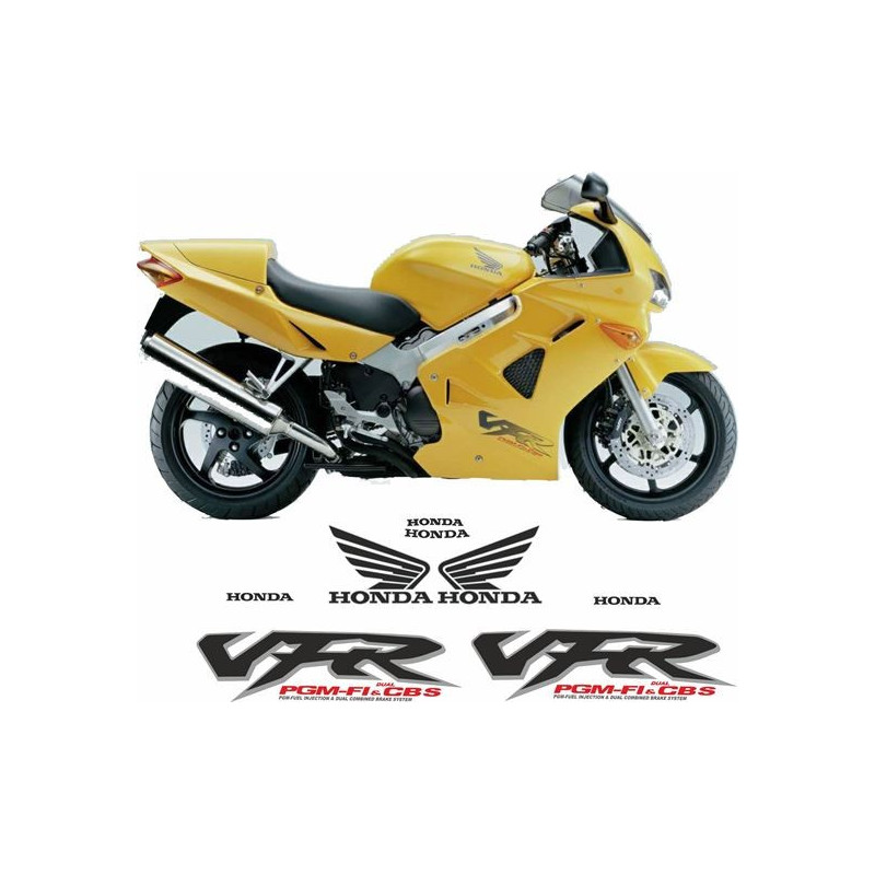 HONDA VFR 800i Interceptor YEAR 1998-2001 ADHESIVOS