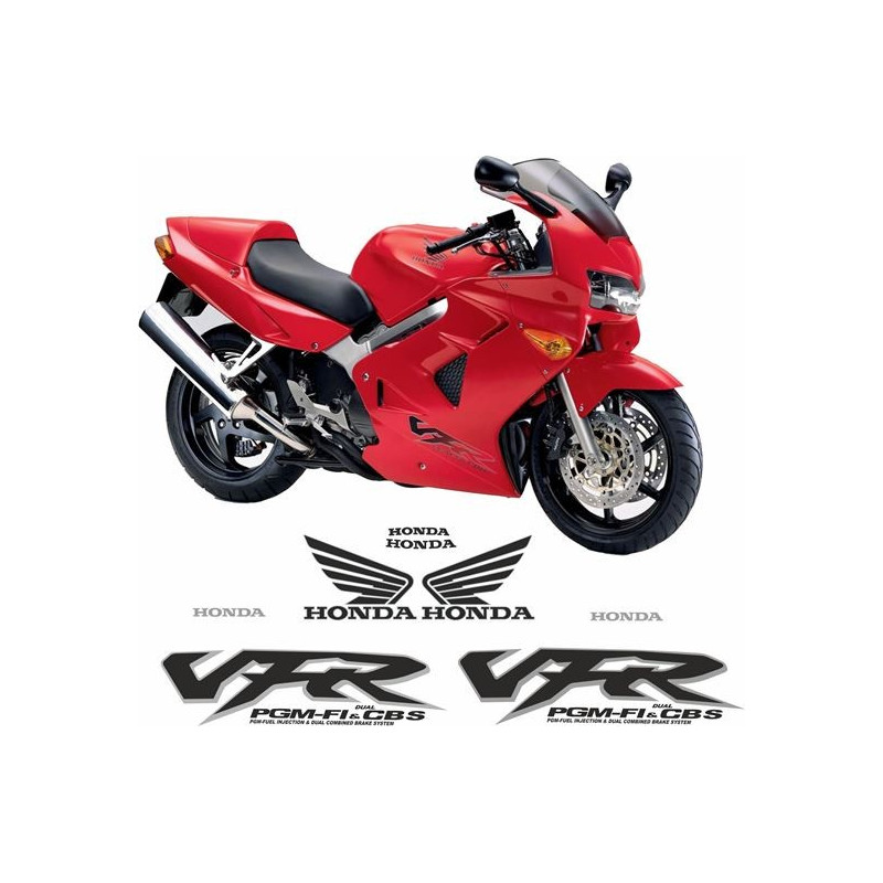 HONDA VFR 800i Interceptor YEAR 1998-2001 DECALS