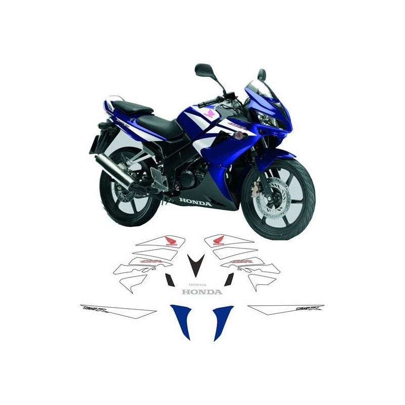Stickers Honda CBR 125R YEAR  2007-2008