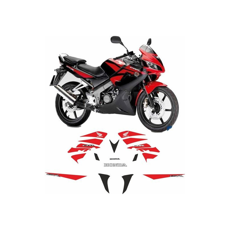 Stickers Honda CBR 125R YEAR  2007-2008