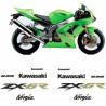 Kawasaki ZX-6R 636 YEAR 2003-2004 DECALS