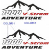 SUZUKI SUZUKI V-Storm Givi Touratech Pannier Decals