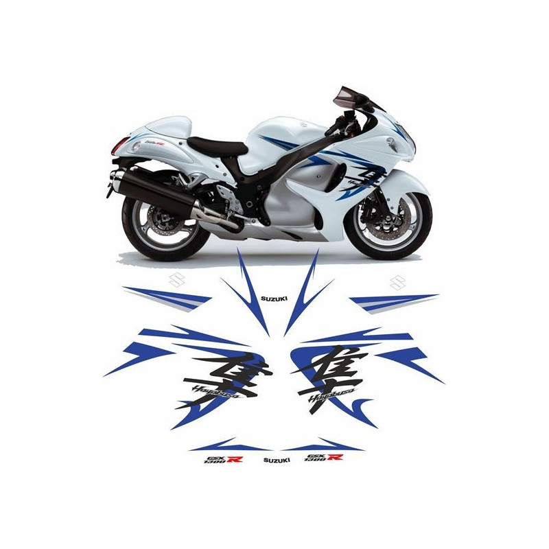 SUZUKI GSX 1300R Hayabusa YEAR 2009 ADESIVOS