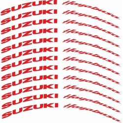 SUZUKI HAYABUSA Wheel Rim DECALS
