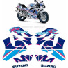 SUZUKI GSX-R 750 YEAR 1991-1992 DECALS