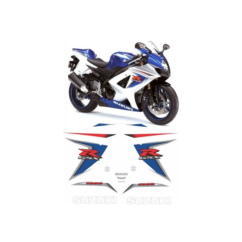 SUZUKI GSX-R 1000 K8 YEAR 2007-2008 ADESIVI