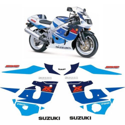SUZUKI GSX-R 750 YEAR 1997-1998 ADESIVOS