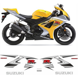 SUZUKI GSX-R 1000 K7 YEAR 2007-2008 DECALS