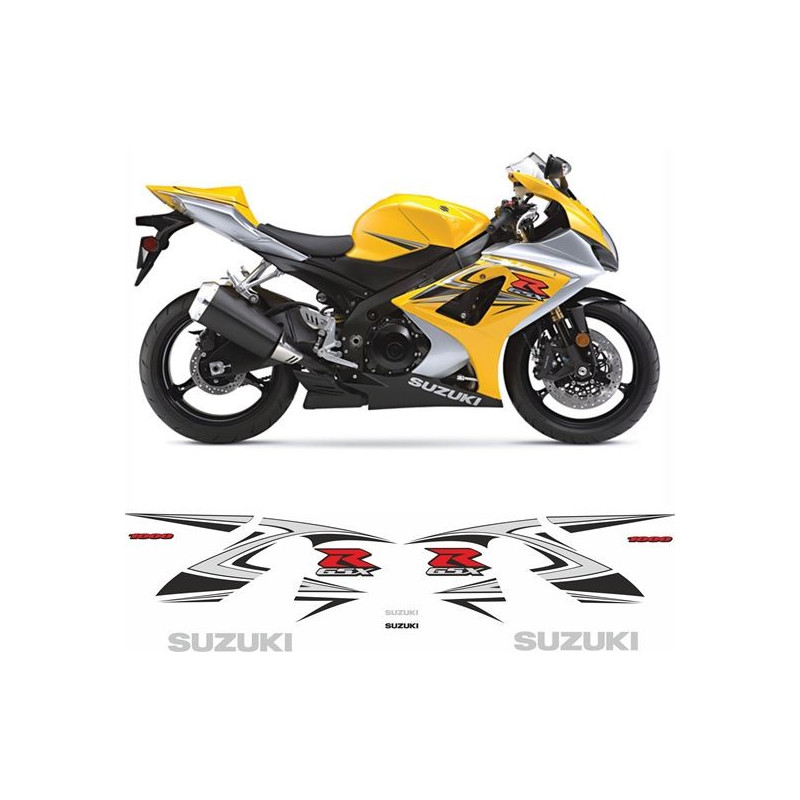 SUZUKI GSX-R 1000 K7 YEAR 2007-2008 ADESIVI