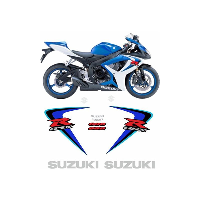 SUZUKI GSX-R 600 K6 YEAR 2006 ADESIVOS