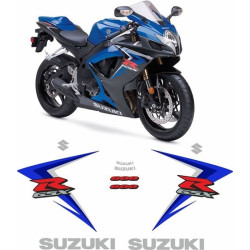 SUZUKI GSX-R 600 K7 YEAR 2007 AUTOCOLLANT
