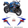 SUZUKI GSX-R 600 K7 YEAR 2007 AUTOCOLLANT