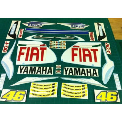 Yamaha Aerox 50 YEAR 2007 FIAT Rossi AUTOCOLLANT