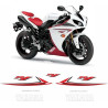 YAMAHA YZF R1 YEAR 2009 VERSION USA ADHESIVO