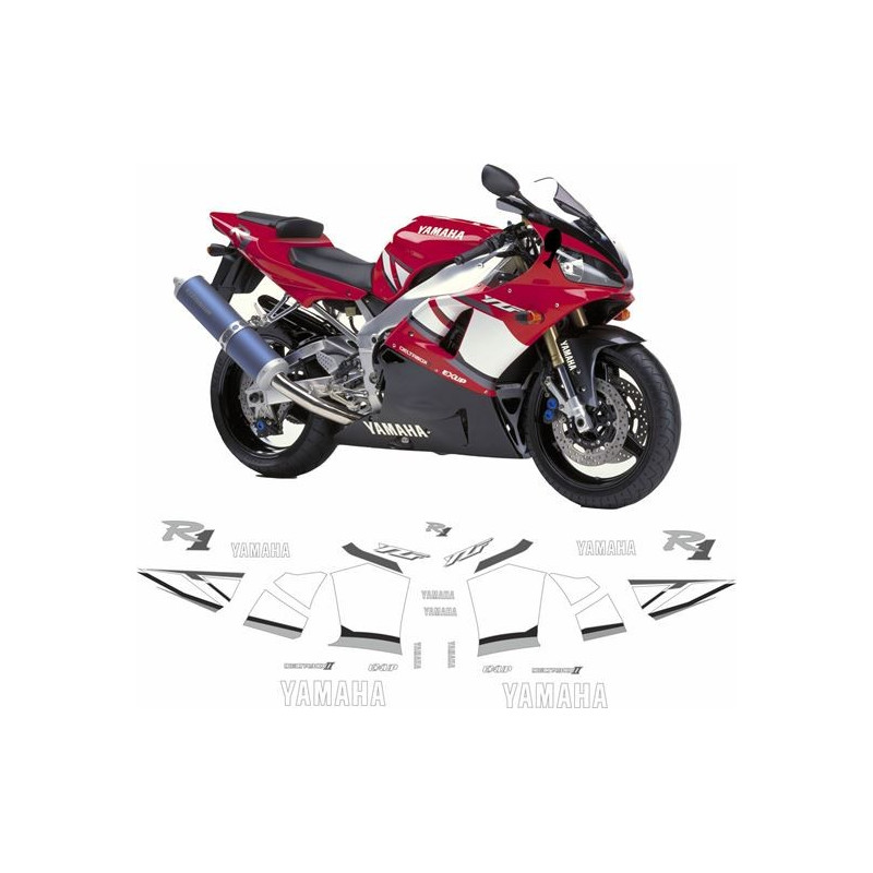 YAMAHA YZF R1 YEAR 2001 AUFKLEBER